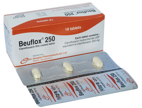 Picture of Tablet Beuflox 250mg